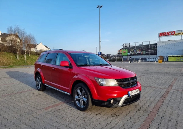 Dodge Journey cena 53900 przebieg: 162980, rok produkcji 2017 z Gdynia małe 154